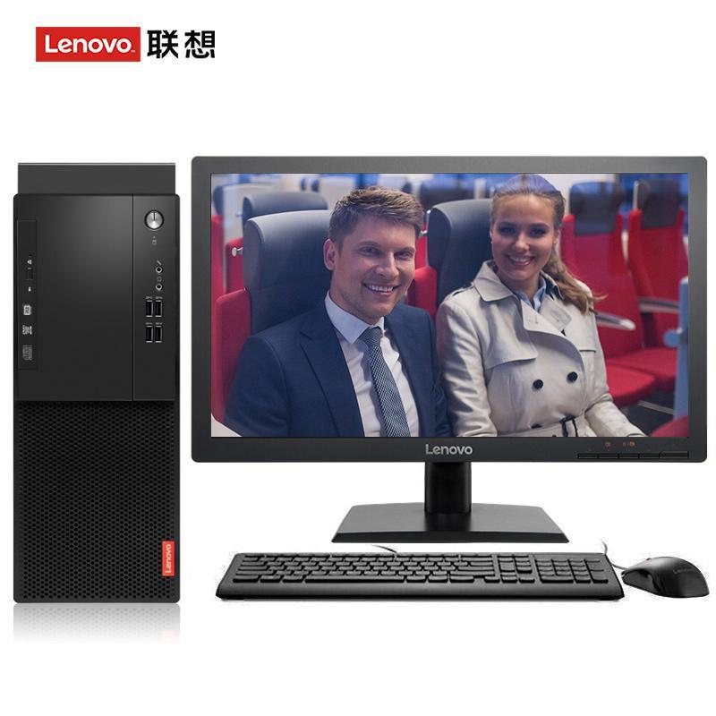 大逼逼被插插插插联想（Lenovo）启天M415 台式电脑 I5-7500 8G 1T 21.5寸显示器 DVD刻录 WIN7 硬盘隔离...